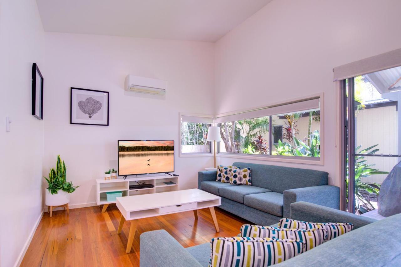 Mobys Beachside Retreat Блуис-Бич Экстерьер фото
